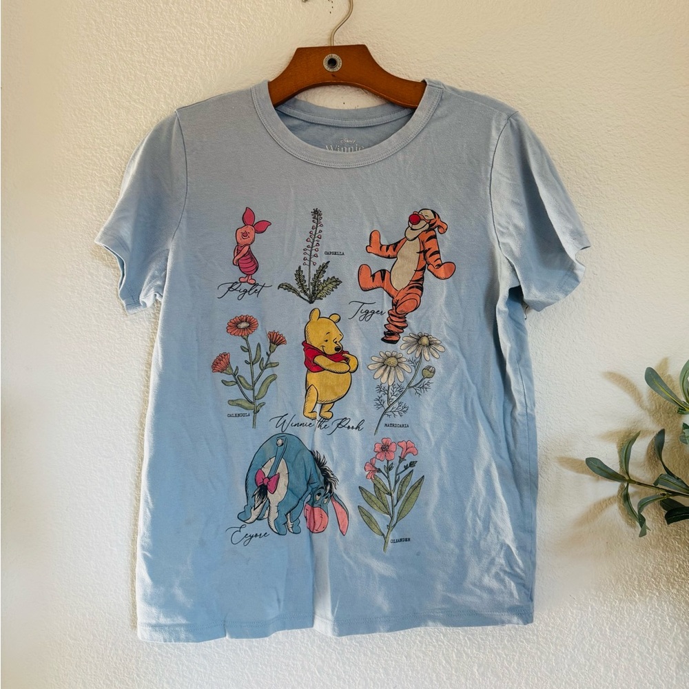 Hybrid Apparel Light Blue Winnie the Pooh Kids T-Shirt